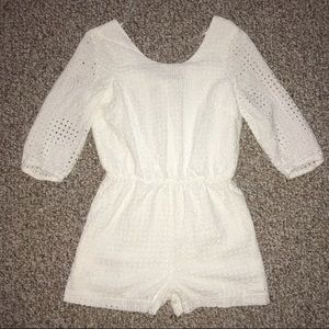 White Romper
